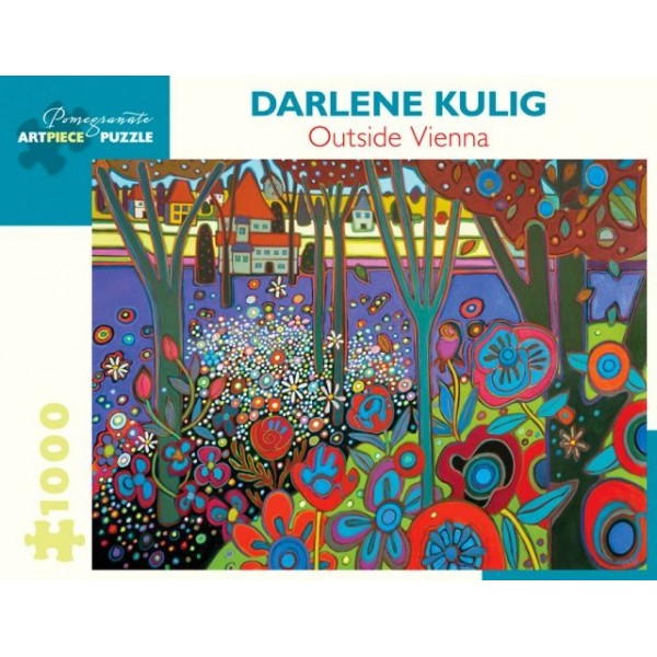 Kwiatowe pole, Darlene Kulig, (1000el.) - Sklep Art Puzzle
